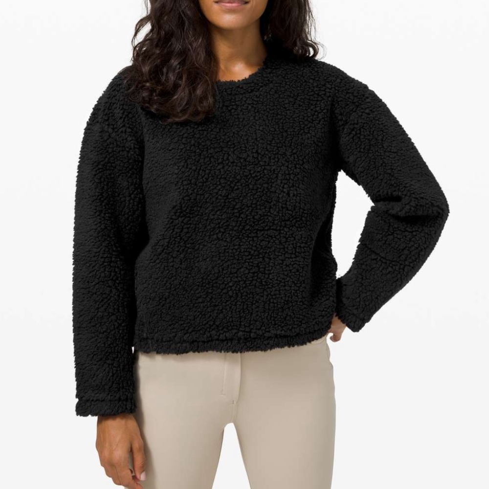 Lululemon Wool Whenever Crew - Black
